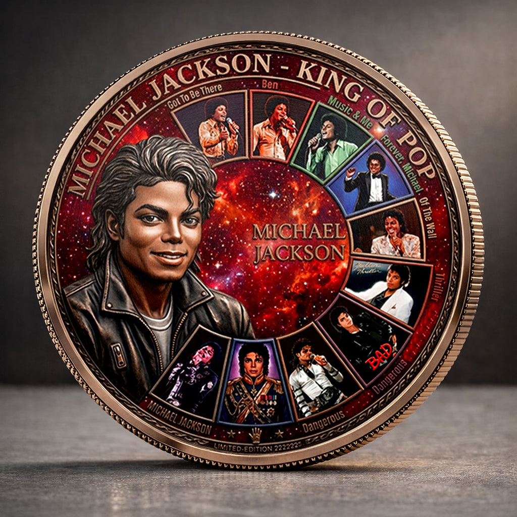 Michael Jackson Commemorative Coin – TMTHU6128