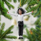 Michael Jackson Custom Shape 2-side Printed Acrylic Ornament – TMTHU9528