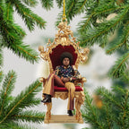 Michael Jackson Custom Shape 2-side Printed Acrylic Ornament – TMTHU9529