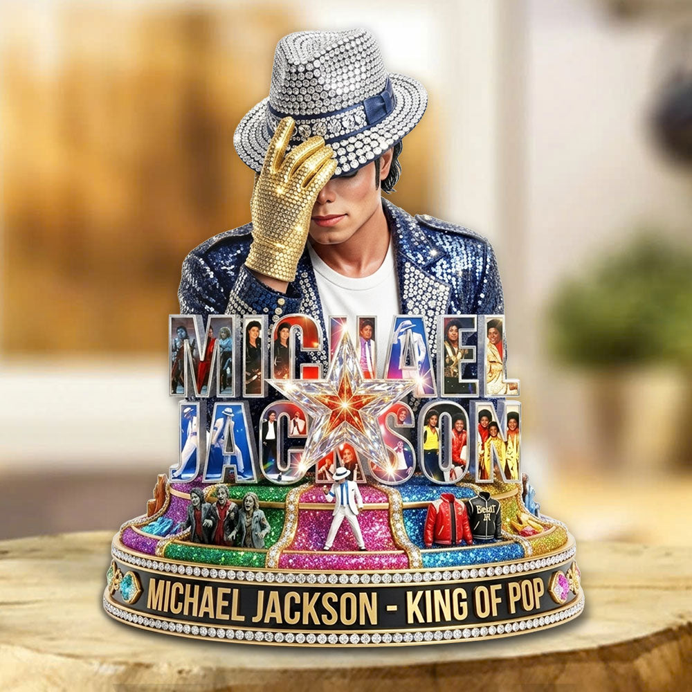 Michael Jackson Custom Shape Acrylic Plaque – TMTHU6572