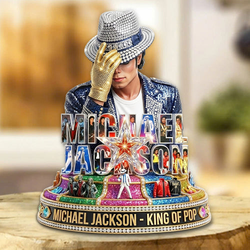 Michael Jackson Custom Shape Acrylic Plaque – TMTHU6572