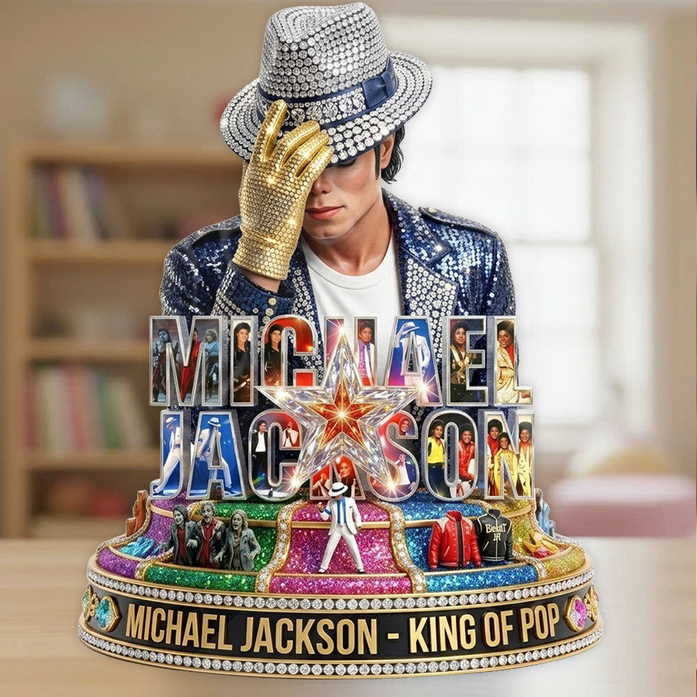 Michael Jackson Custom Shape Acrylic Plaque – TMTHU6572