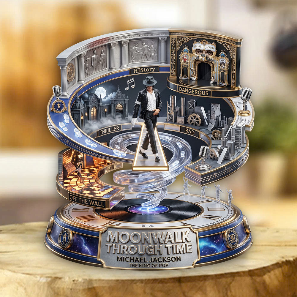 Michael Jackson Custom Shape Acrylic Plaque – TMTHU6601