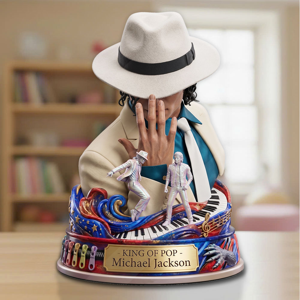 Michael Jackson Custom Shape Acrylic Plaque – TMTHU6898