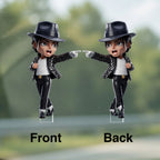 Michael Jackson Custom Shape Spring Acrylic Standee – TMTHU6237