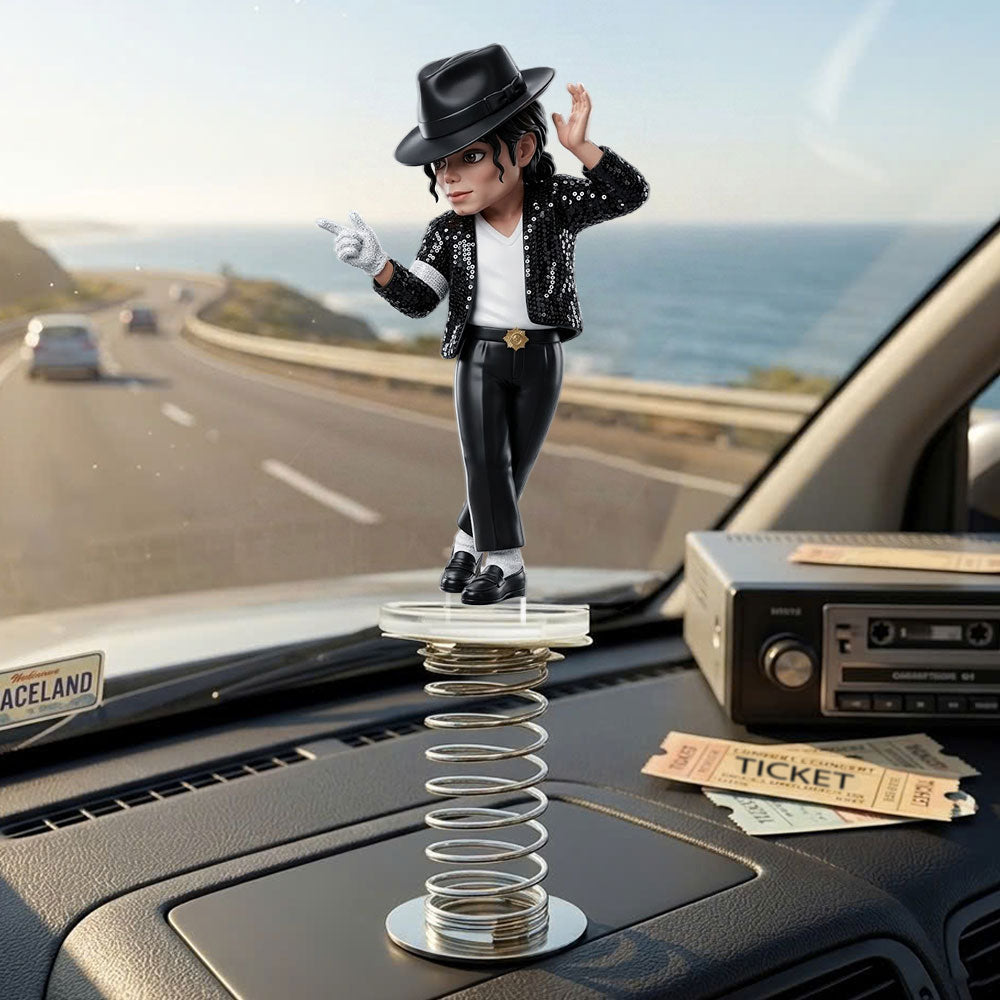Michael Jackson Custom Shape Spring Acrylic Standee – TMTHU6718