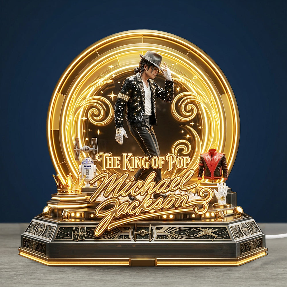 Michael Jackson Custom Shape Acrylic Light Box – TMTHU6788