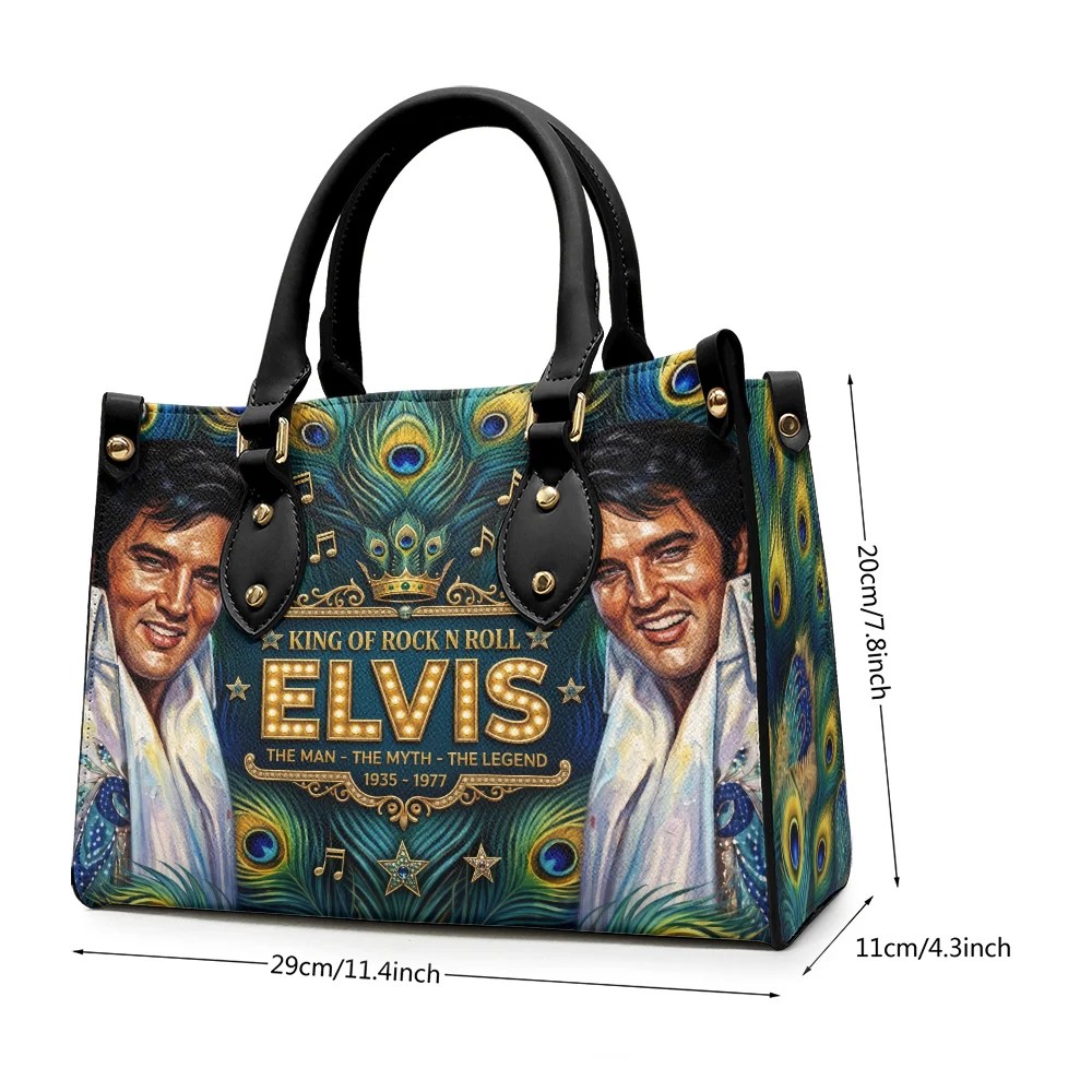Elvis Presley Leather HandBag – TMTHU9773