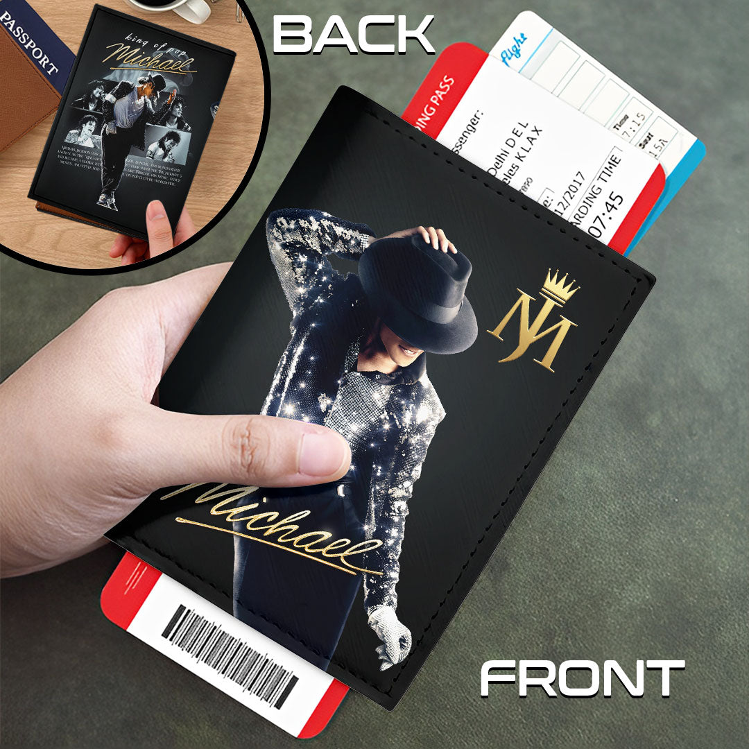 Michael Jackson Leather Passport Cover – HOATT18348