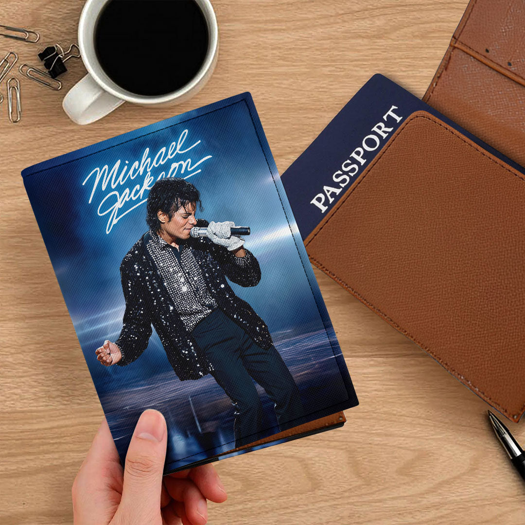 Michael Jackson Leather Passport Cover – HOATT18458