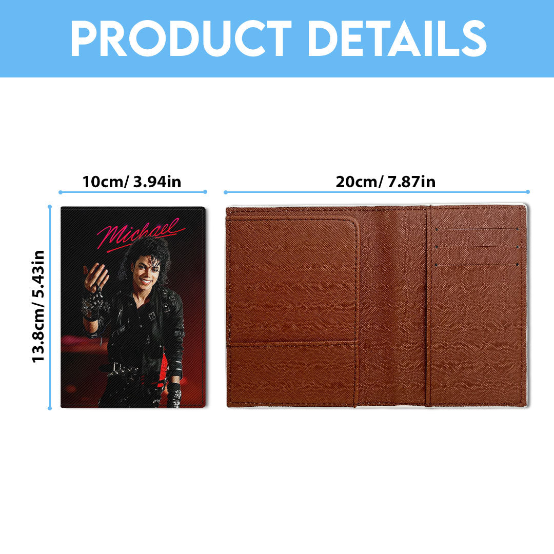 Michael Jackson Leather Passport Cover – HOATT18915