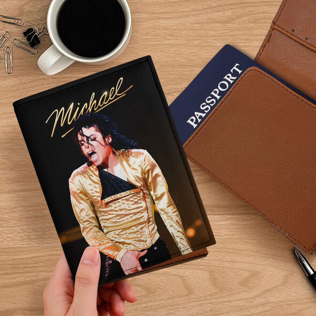 Michael Jackson Leather Passport Cover – HOATT19791