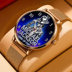 Michael Jackson Mesh Strap Quartz Watch – TMTHU7015