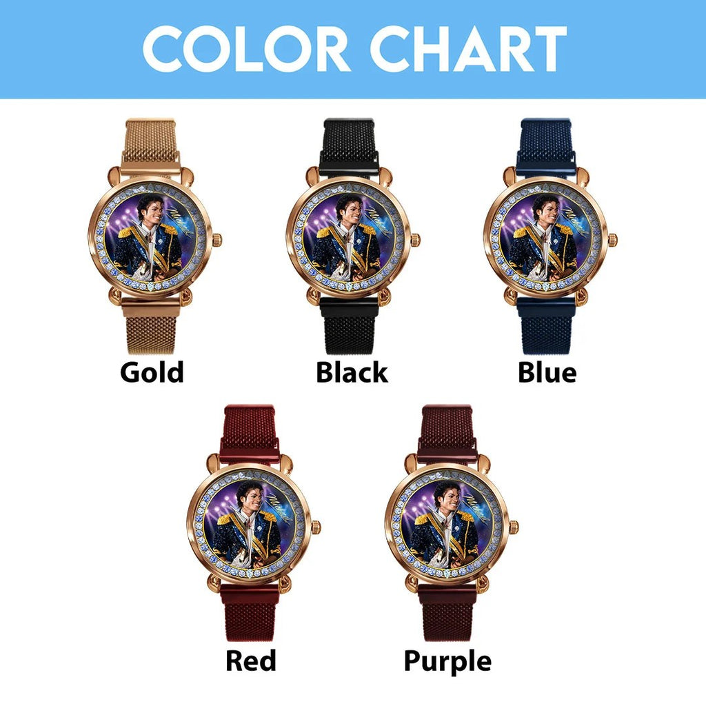 Michael Jackson Mesh Strap Quartz Watch – HOATT20803
