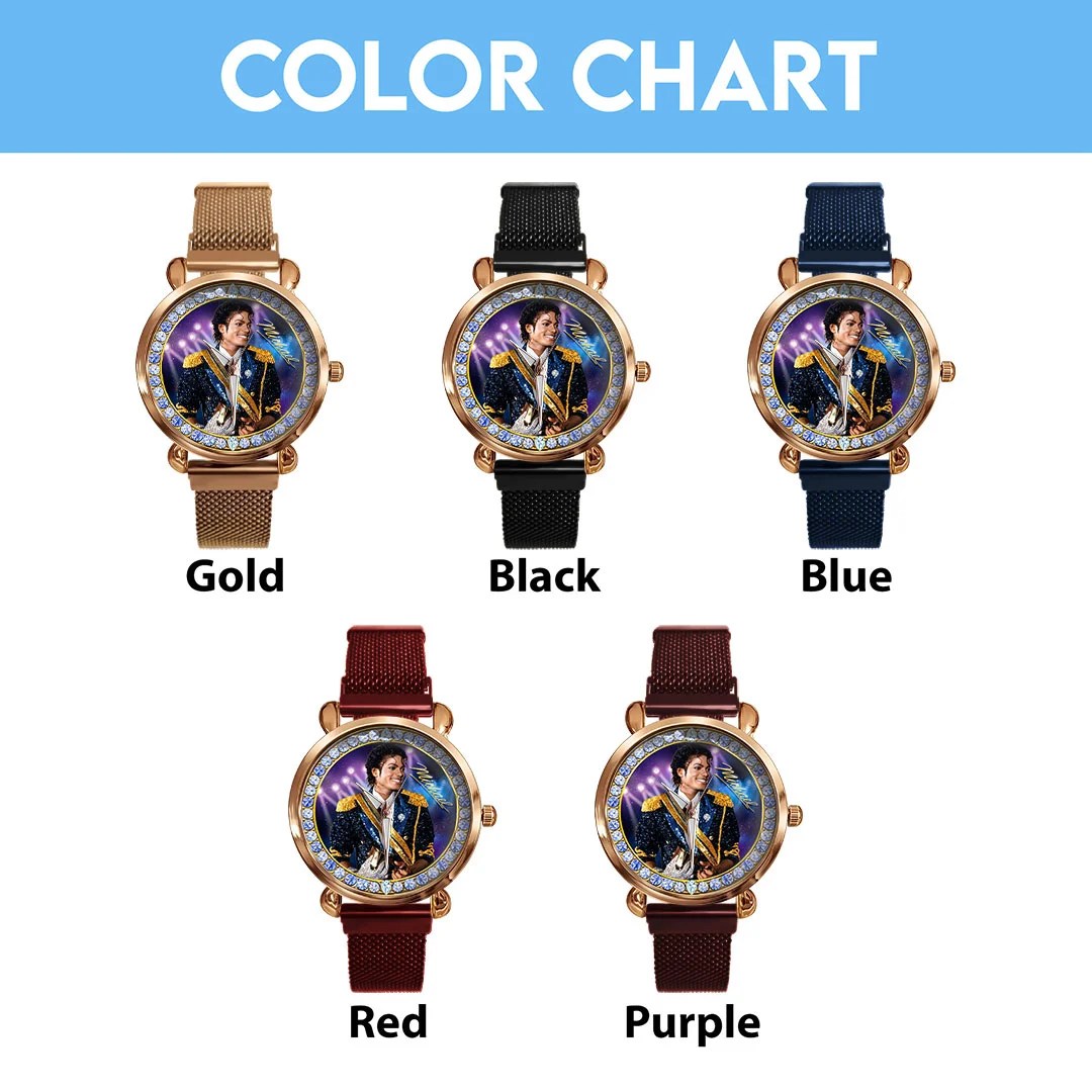 Michael Jackson Mesh Strap Quartz Watch – HOATT20803