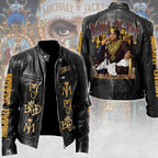 Michael Jackson Motorcycle Leather Jacket – TMTHU9490