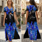 Michael Jackson Short Sleeve Maxi Dress – HOATT19974