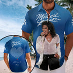 Michael Jackson Short Sleeve Button-Down Shirt – HOATT20201