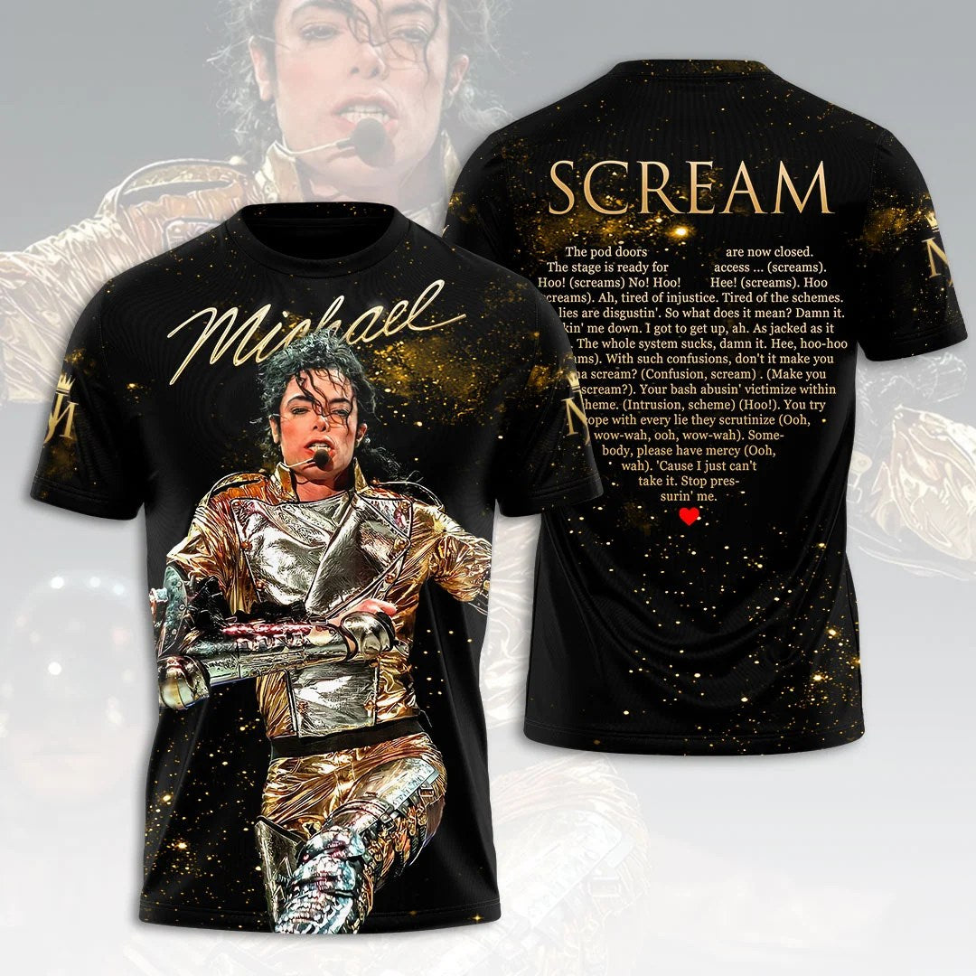 Michael Jackson 3D Apparel – HOATT21078