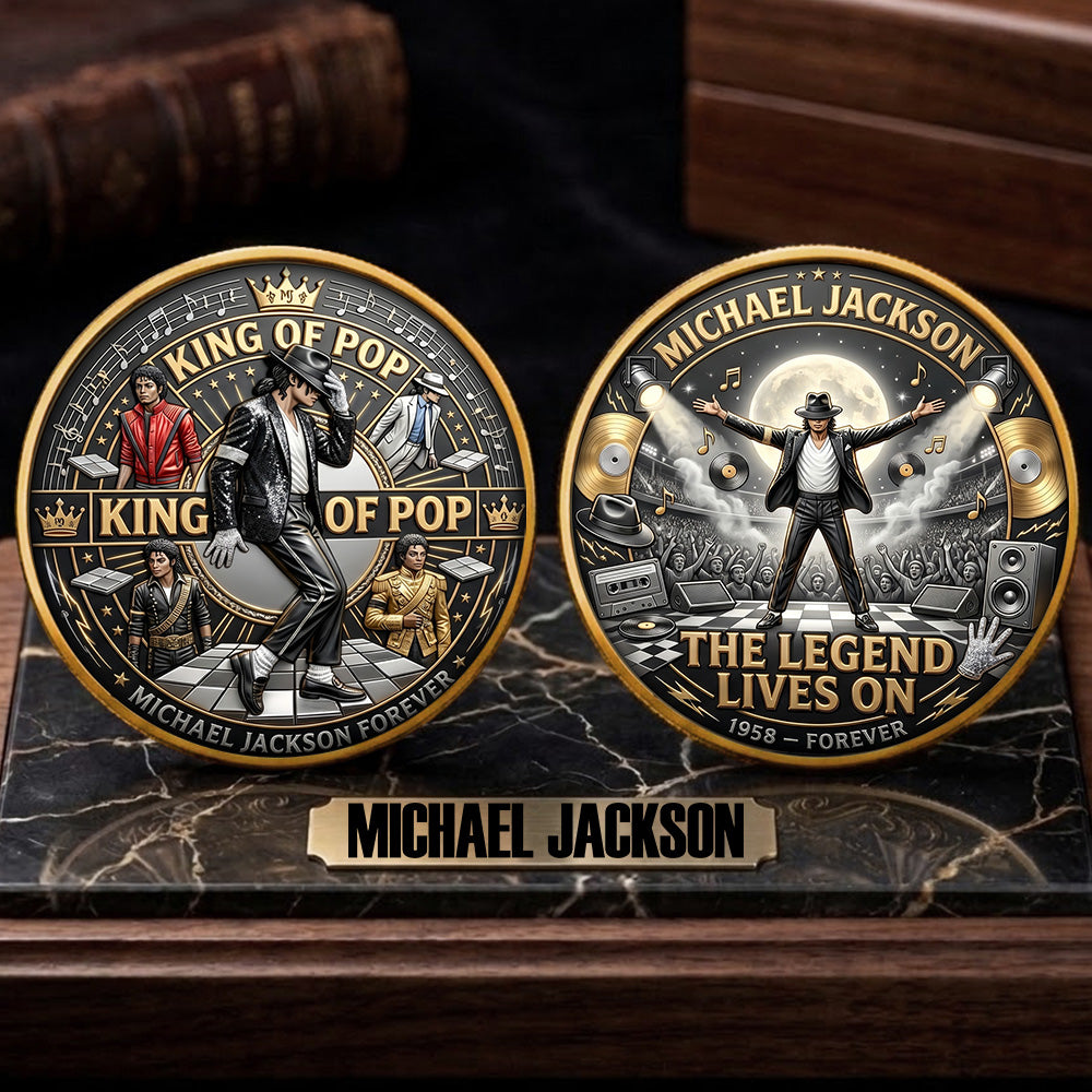 Michael Jackson Commemorative Coin – TMTHU6455