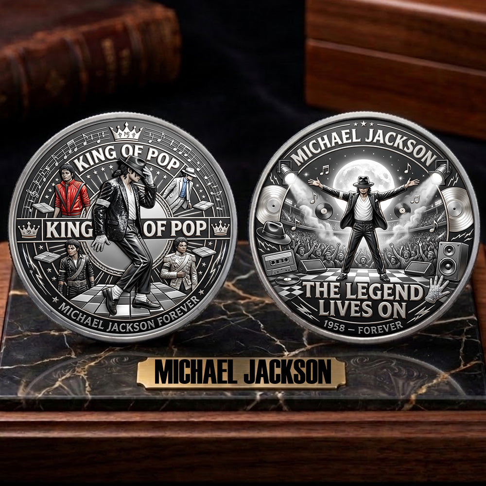 Michael Jackson Commemorative Coin – TMTHU6455