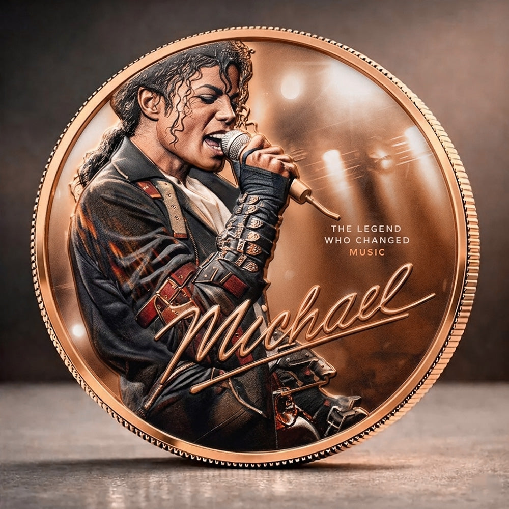 Michael Jackson Commemorative Coin – GNE6280