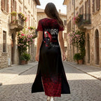 Michael Jackson Short Sleeve Maxi Dress – HOATT19862