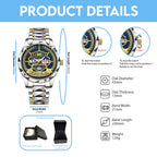Michigan Wolverines 2026 Men's Basketball National Champions Alloy Luxury Quartz Watch – TANTN22210