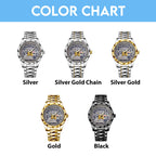 Michigan Wolverines 2026 Men's Basketball National Champions Alloy Luxury Quartz Watch – TANTN22352