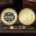 Michigan Wolverines 2026 Men's Basketball National Champions Commemorative Coin – TANTN22150