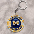 Michigan Wolverines 2026 Men's Basketball National Champions Custom Shape 2-sided Keychain – HOATT17381