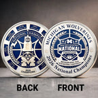 Michigan Wolverines 2026 Men's Basketball National Champions Commemorative Coin – HOATT17374