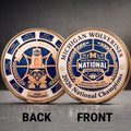 Michigan Wolverines 2026 Men's Basketball National Champions Commemorative Coin – HOATT17374