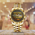 Michigan Wolverines 2026 NCAA Men's Basketball National Champs Alloy Luxury Quartz Watch – TMTHU5026