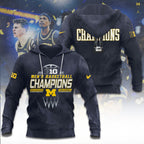 Michigan Wolverines Men's Basketball 2026 Big Ten Champions 3D Apparel – TANTN21273