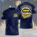 Michigan Wolverines 2026 Men's Basketball National Champions 3D Apparel – TANTN22133