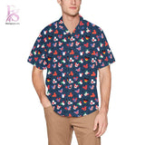 Mickey Mouse country flag Hawaiian Shirt