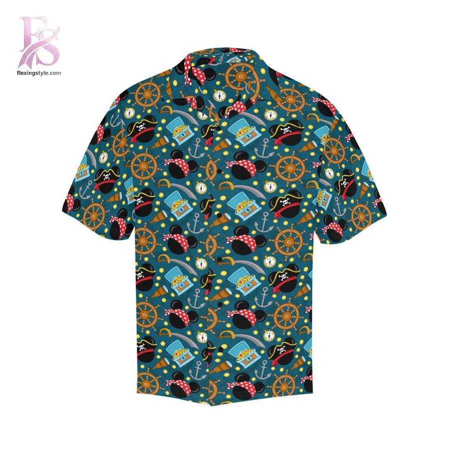Mickey Mouse pirates Hawaiian Shirt