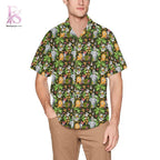 Mickey and friends in Safari Hawaiian Shirt