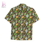 Mickey and friends in Safari Hawaiian Shirt