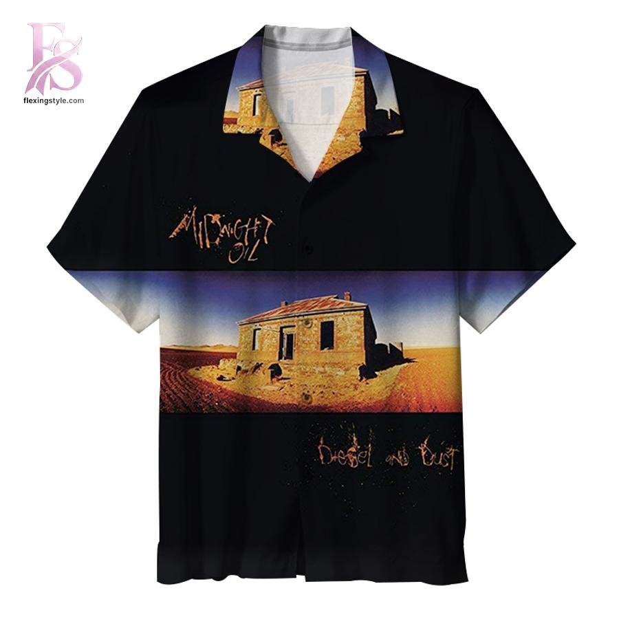 Midnight Oil Diesel and Dust Hawaiian Shirt