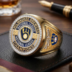 Milwaukee Brewers 2026 National League Champions 3D Engraved Ring – TMTHU10131