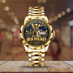 Milwaukee Brewers 2026 National League Champions Alloy Luxury Quartz Watch – TMTHU10123
