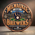 Milwaukee Brewers 2026 National League Champions Commemorative Coin – TANTN26275