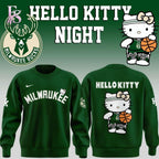 Milwaukee Bucks Hello Kitty Night 2026 Hoodie