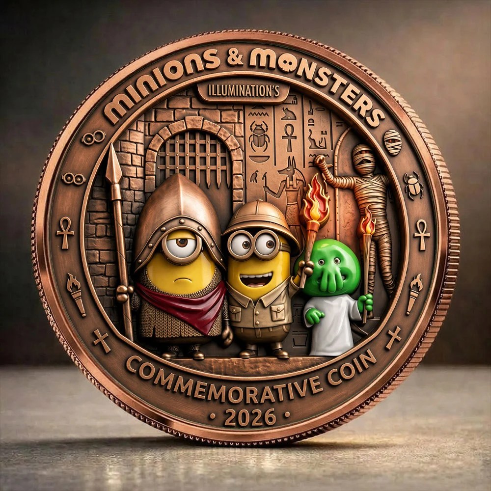 Minions & Monsters 2026 Commemorative Coin – TANTN25057