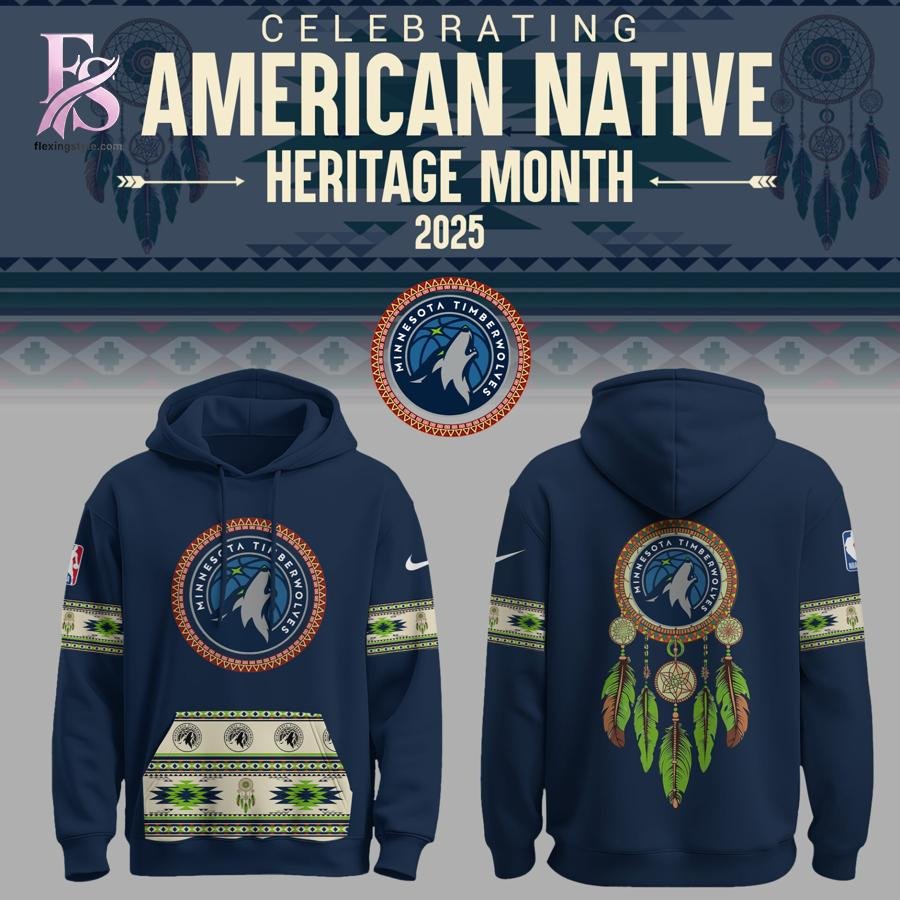 Minnesota Timberwolves American Native Heritage Hoodie Hoodie