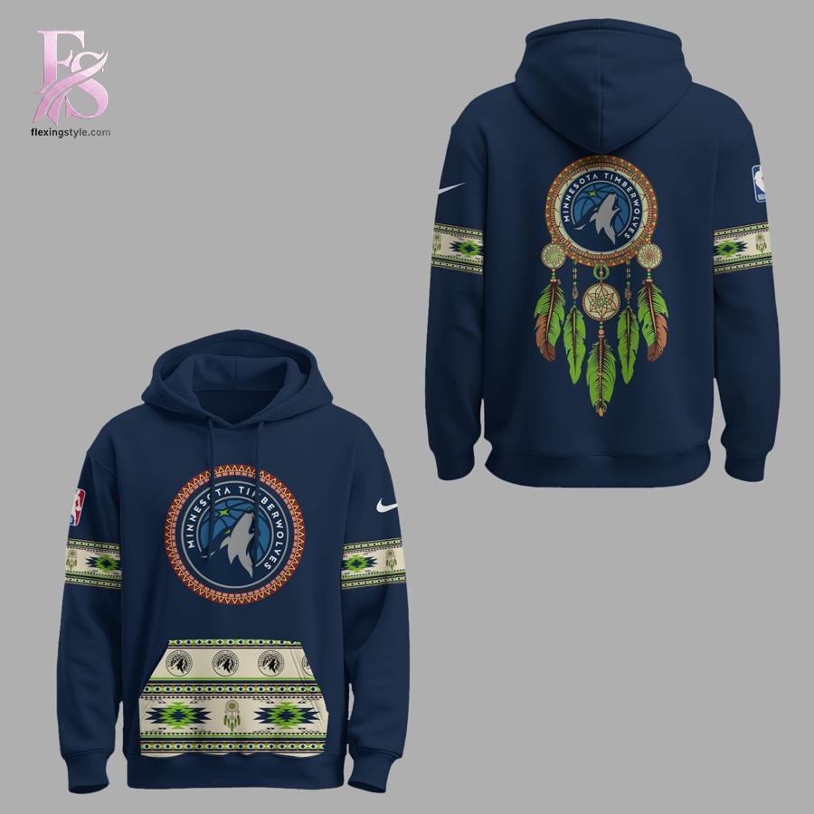 Minnesota Timberwolves American Native Heritage Hoodie Hoodie
