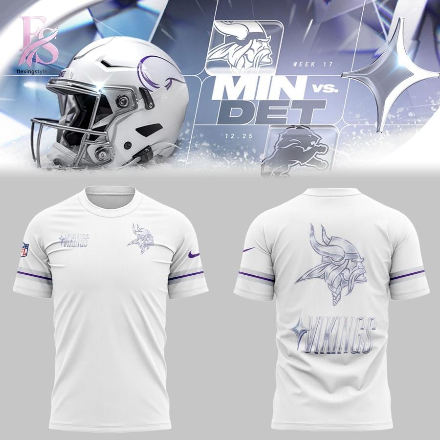Minnesota Vikings Winter Warrior White Out Hoodie