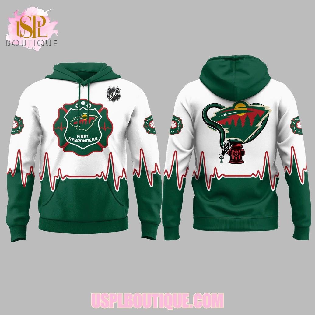 Minnesota Wild First Responders Night 2026 Hoodie